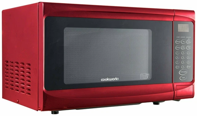 Cookworks black microwave online
