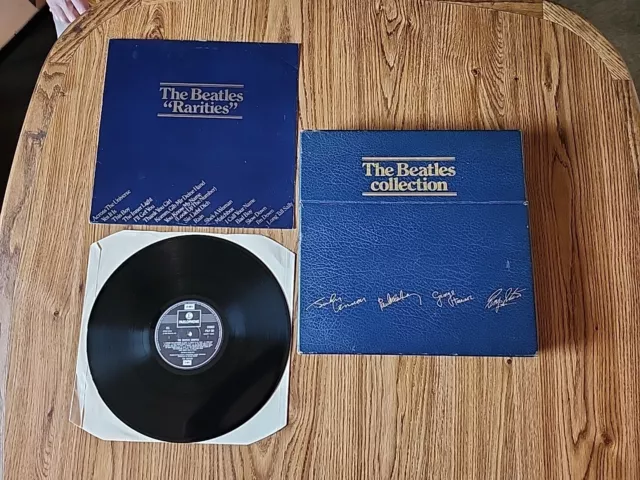 The Beatles Collection BC 13 UK 1982 stereo vinyl box only + Rarities LP vg cond