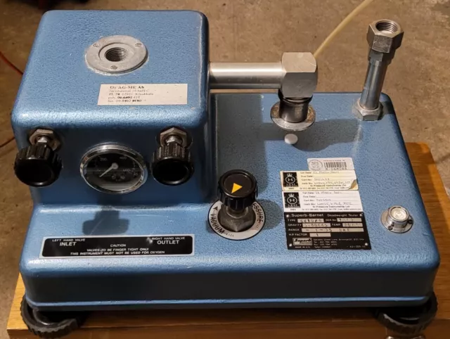 Deadweight tester / pressure calibrator Superb-Barnet 5410/6 - 1 - 35 BAR