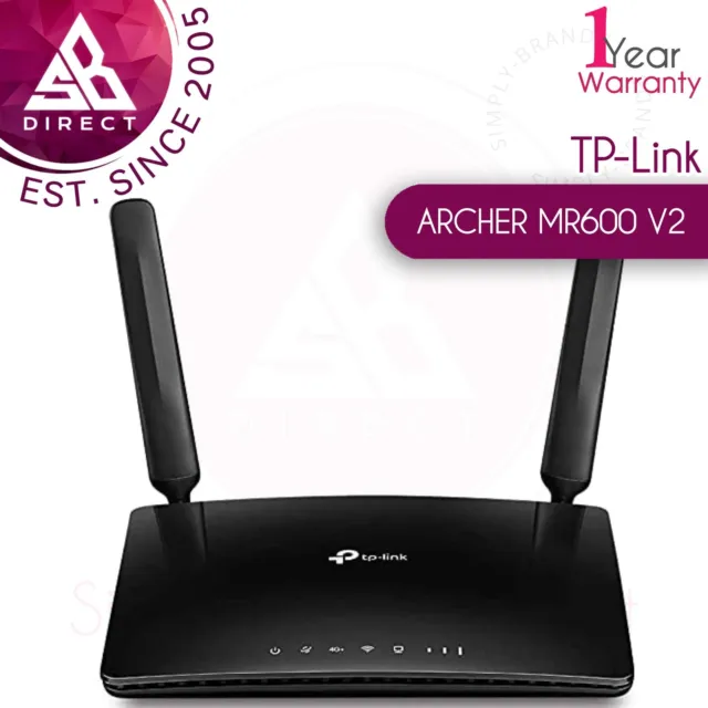 TP-LINK 4G+Cat6 AC1200 Wifi sans Fil Dual Band Routeur Gigabit - ARCHER MR600 V2