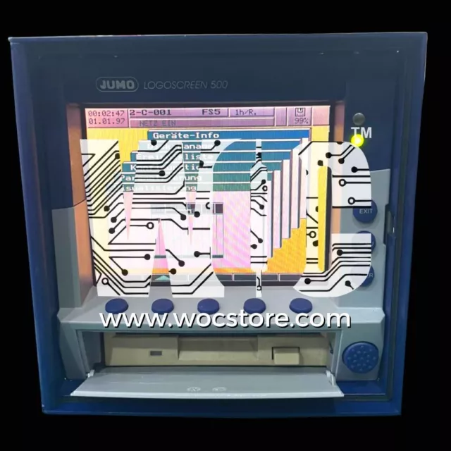 Logoscreen 500	Jumo Data Recorder (955015)706500/24-888,000-23/020,261,264