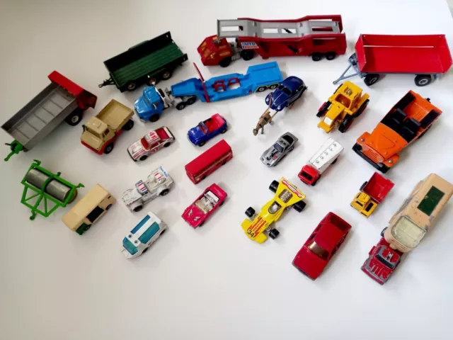 Alte Spielzeugautos Konvolut Matchbox Lesney Siku Majorette Norev usw.