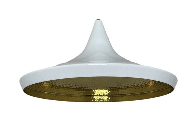 Tom Dixon BEAT Shade Wide Ceiling Pendant - White
