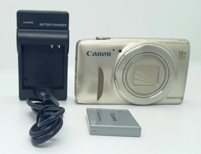EXC+++++/CARGADOR] CANON POWER Shot SX600 HS 16mp 18x zoom óptico