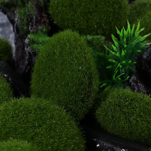 Aquarium Décor: 20Pcs Moss Stones for Natural and Realistic Landscaping