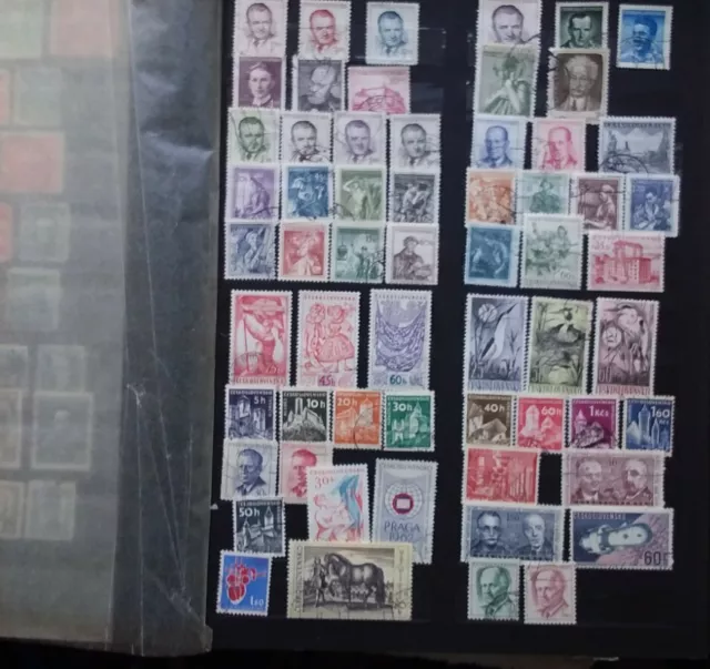 Briefmarken Sammlung Lot Europa CSSR Tschechoslowakei