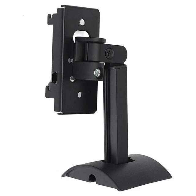 2X(Surround Speaker Wall Mount Ceiling Bracket Stand Swivel Mount Hanging Stand