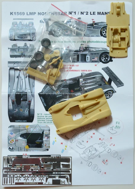 PROVENCE MOULAGE CADILLAC Northstar LMP n°1 Le Mans 2000 1.43 EUR 69,00 - FR