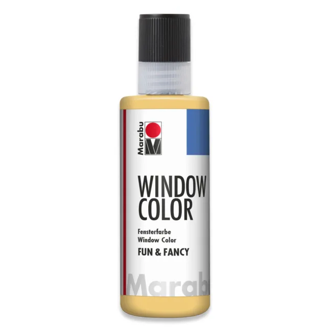 Marabu Window Color fun & fancy Fenstermalfarbe 80ml Rose Beige abziehbar neu