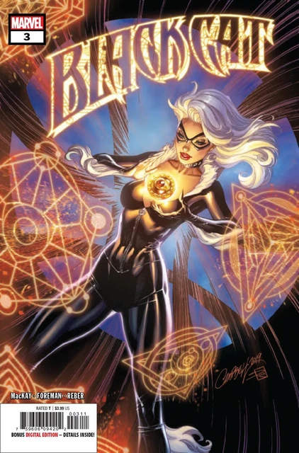 Black Cat #3 Jed MacKay J Scott Campbell Cover Marvel NM 2019