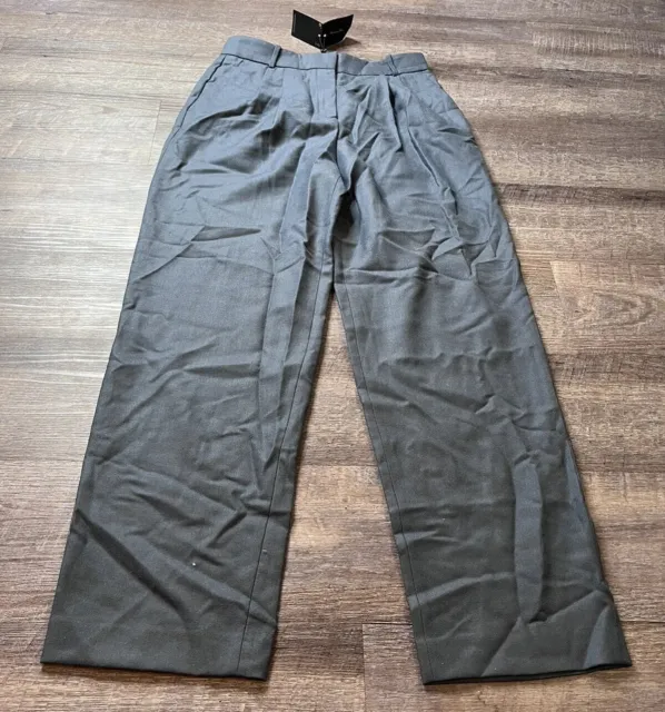 Mossimo Dutti Mens Dress Pants Size 8 Charcoal Gray O3