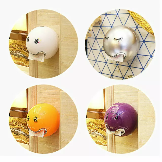 Waterproof Wall Mounted Toilet Roll Holder Bathroom Tissue Paper Dispenser Box