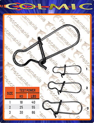 Colmic Mousqueton Colmic GM2006 Artificiel Spinning Pêche au Lancer 