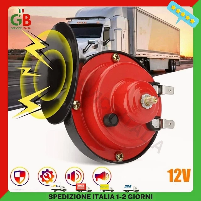 Clacson Auto E Moto 12V Universale - Tromba Potente Per Veicoli, Scooter E ATV - Foto 11