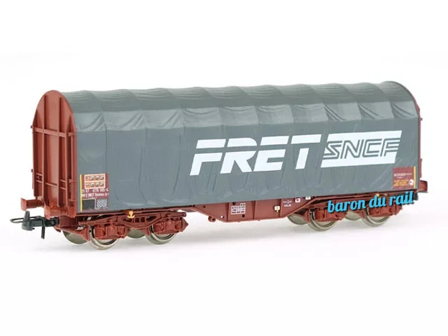 Wagon bâché SHIMMS FRET SNCF ép VI - SNCF - HO 1/87 - ROCO 76443