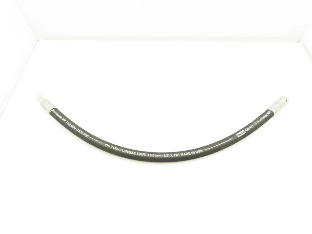 Parker 422/421-10 100R1 Hydraulic Hose 5/8" x 32" 1875psi JIC Swivel x Standpipe