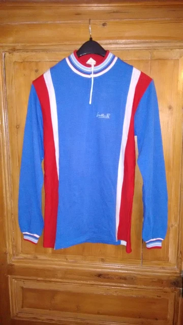 Maillot Cyclisme Vintage SERGAL – Monaco Coca-Cola Patrick Nicolas 1984 (Taille M)