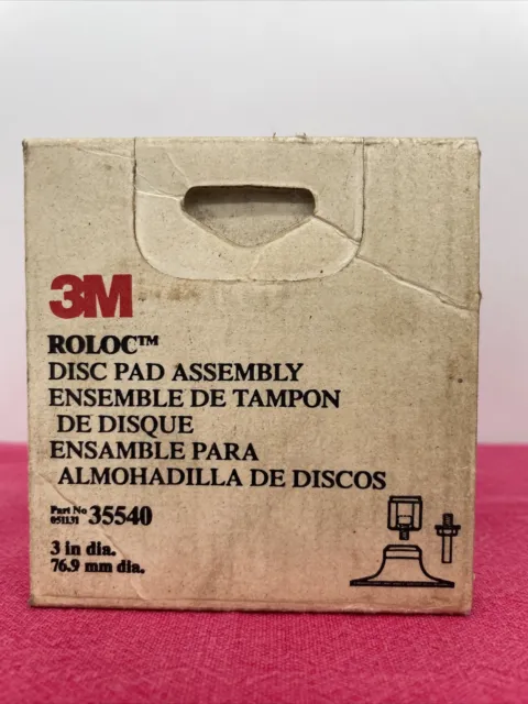 3M 35540 Roloc Disc Pad, Assembly