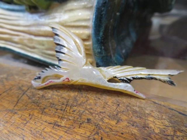 Broche Vintage Cigogne - Années 50/60, Plaqué Or Jaune - Occasion