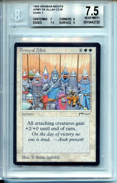MTG　Jihad　&　Army of Allah　英語版サインドセット　ARN 1440F143-AC55-49C9-A05C-