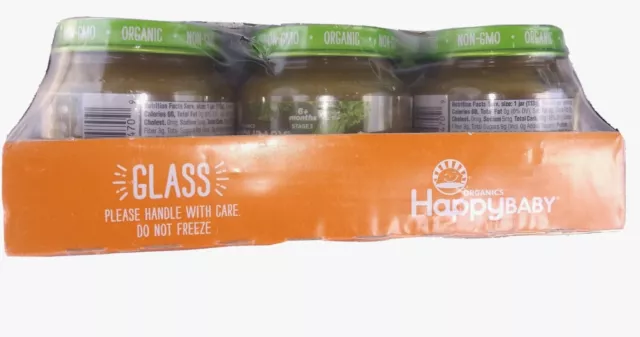Happy Baby Organics Pear Kale Six Pack