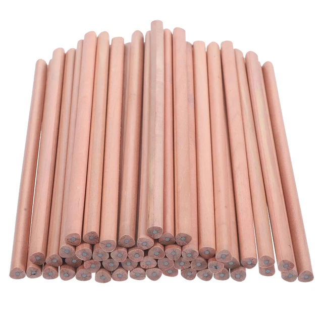 50 un. lápices portátiles para niños lápices de madera multifuncionales lápices de dibujo duraderos