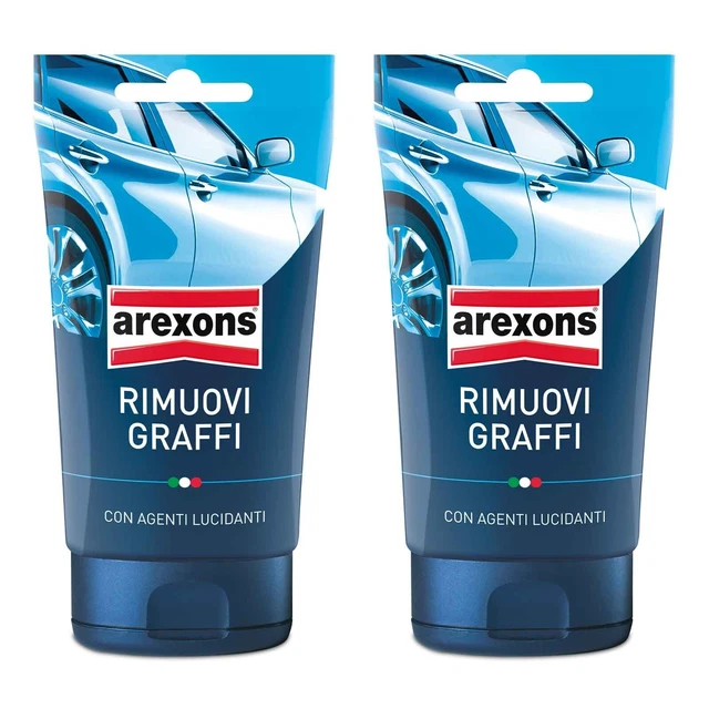 Pasta Rimuovi Graffi Arexons Per Auto - Elimina Graffi Superficiali E Attenua Quelli Profondi | 150 Gr Con Lucidante - Foto 11