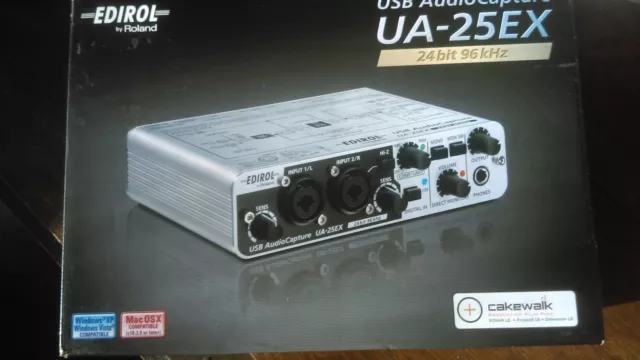 EDIROL By Roland UA-25EX 24bit96kHz USB Audio Capture Interface Roland