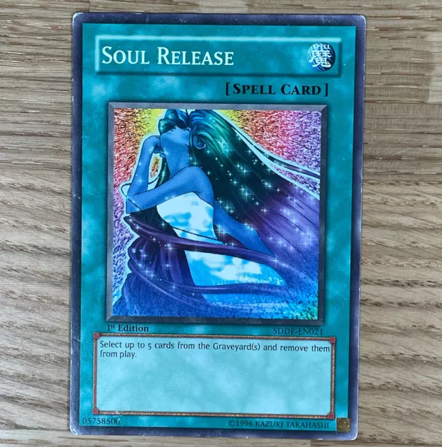 Yu-Gi-Oh! TCG Soul Release SDDE-EN021 - 1st Edition Yugioh Spell Card