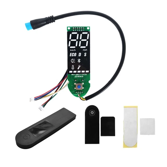 Panneau D'affichage Bluetooth Pour Trottinette électrique Ninebot F20 F25 F30 F40 - Écran De Remplacement Avec Données Temps Réel