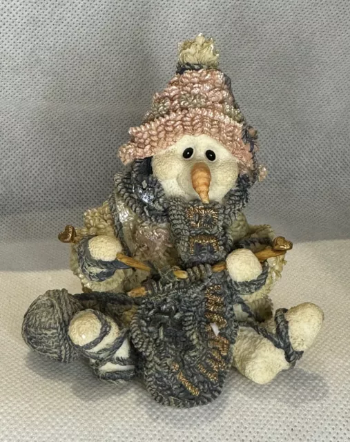 Boyds Bears - Wee Folkstone Collection - Pearl . . The Knitter /BOX