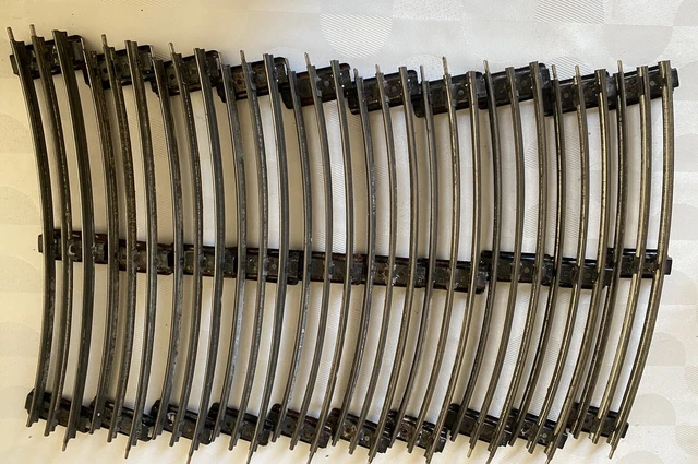 Lot De 20 Rails O Hornby - Troisième Rail, Métal Blanc - Occasion Bon état