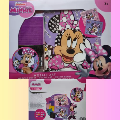 Disney Junior Minnie Mosaik Kunst Painting Kinder Bastelset  Foam Sticker