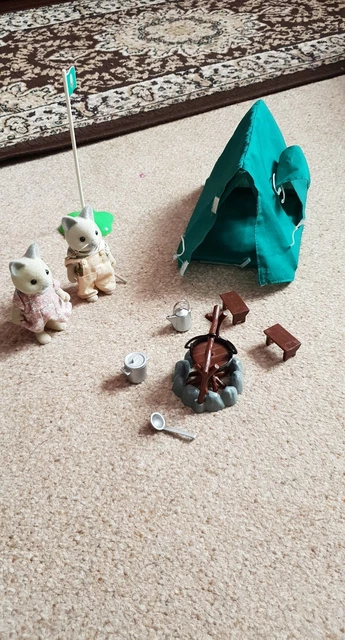 Sylvanian Families Calico Critter Tent SYLVANIAN FAMILIES VINTAGE