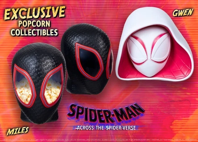 SPIDER-MAN ACROSS THE Spider Verse Gwen Stacy unused popcorn tub AMC ...