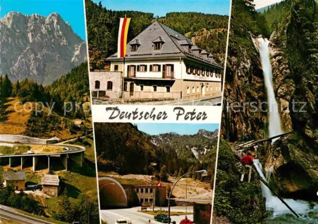 72827107 Unterbergen Ferlach Gasthaus Deutscher Peter Hangbruecke Loibltunnel Ts