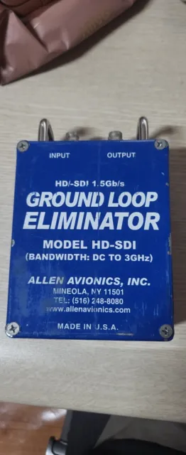 Allen Avionics Ground Loop Eliminator Hd-Sdi