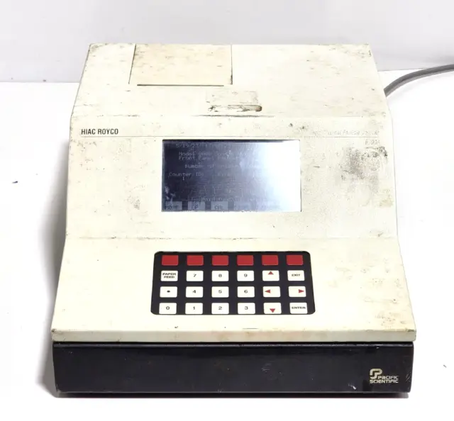 HACH HIAC 8000A, Liquid Particle Counter SOLD AS IS