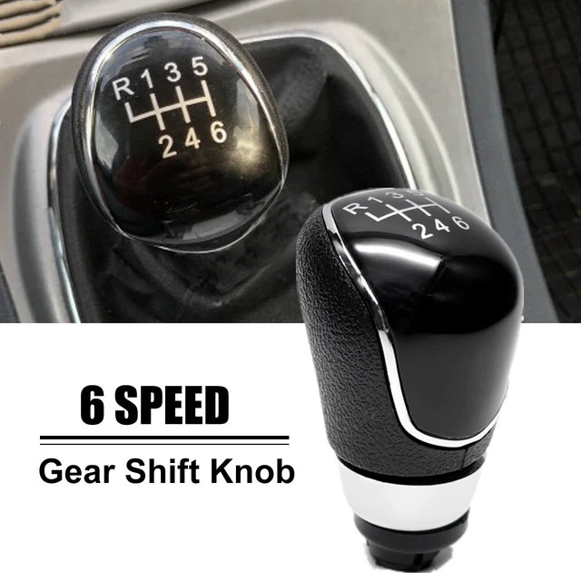 6 SPEED CAR Manual Gear Shift Stick Knob For Ford Focus MK3 Fiesta C