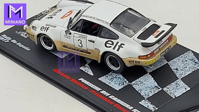 Coffret Porsche Almeras Eminence Team - IXO Altaya 1/43 - Voiture Rallye Blanche