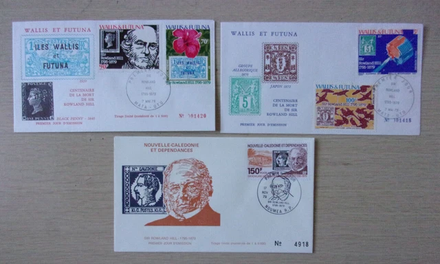 Lot De 7 Enveloppes FDC Premier Jour - France 1976 à 1980