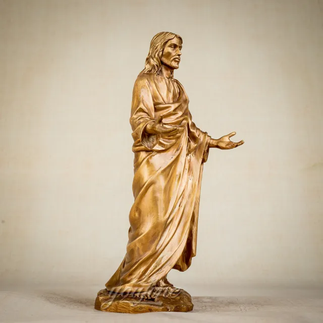 Jesus Christ Blessing Statue Bronze Jesus Sculpture Art Crafrs Home Decor Gift 2