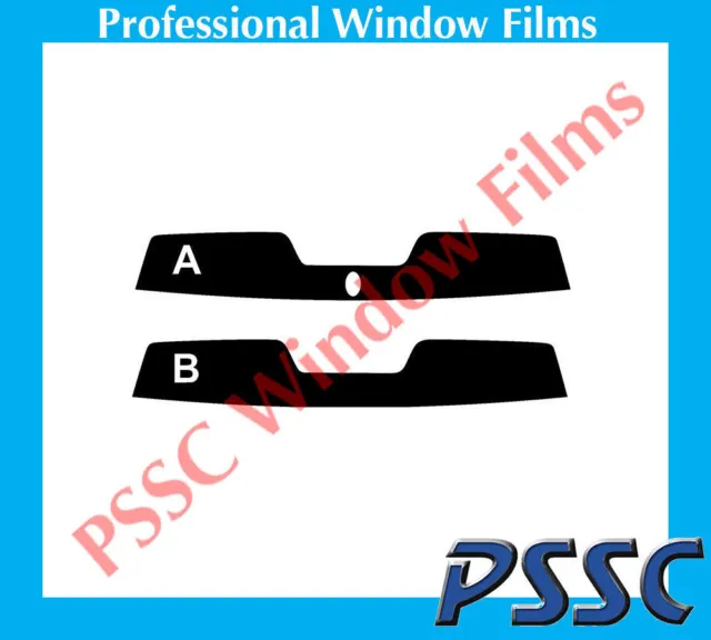 Films de fenêtre de voiture bande de soleil pré-coupée PSSC - Citroen Xsara Picasso 1999-2015