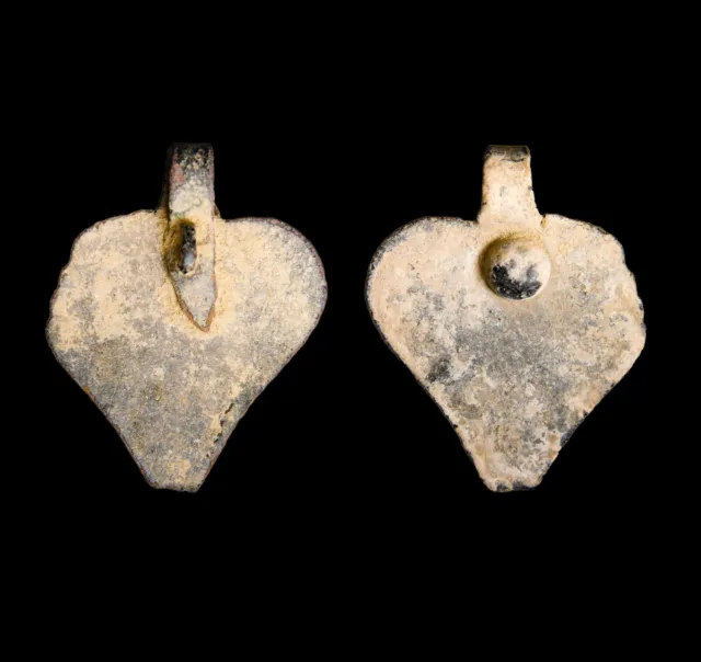 ANCIENT ROMAN Pendant Wearable Heart Shaped Love Venus Antiquity Artifact w/COA