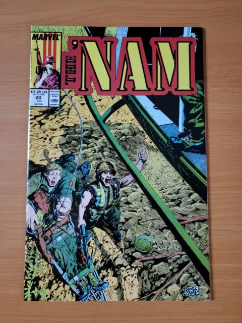 The 'Nam #20 Direct Market Edition ~ NEAR MINT NM ~ 1988 Marvel Comics