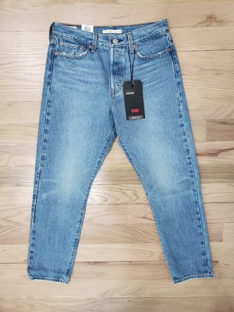 Levi's Women's Wedgie High Rise Jeans 228610095 Button Fly Size 29