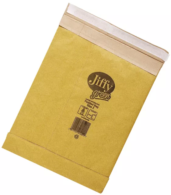 MAILmedia Jiffy Papierpolsterversandtasche Größe: 4 braun 100 Versandtaschen