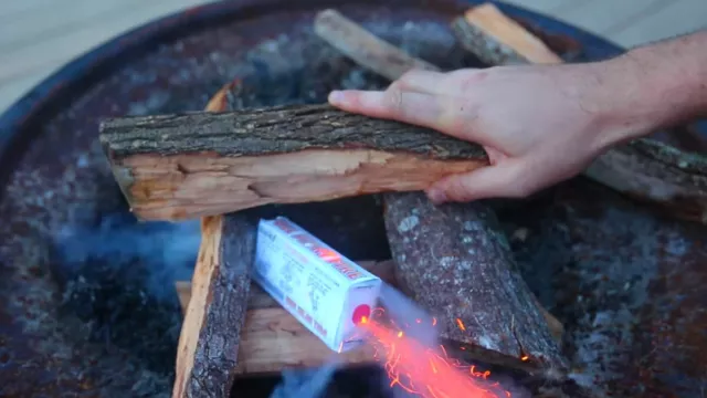 Pull Start Fire Pull String Firestarter (3 Pack), Wood Fire Log for Campfire....