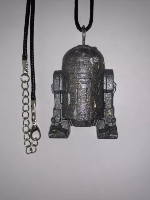 R2D2 Real Orgonite pendant. Protection From EMF’s, 5G, Wifi etc. Silver.