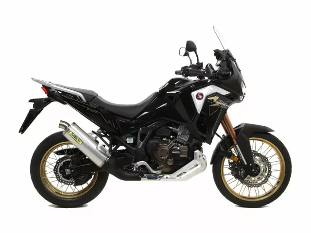 Arrow Maxi Race Tech Terminal Alu Edelstahl Für Crf 1100 L Africa Twin 20-23